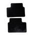 Rubber Tailored Car Mats in Black for Lexus IS III 2013 2020   4 Piece   2 Clips In Driver and Passenger Mats