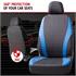 Walser Basic Zipp It Dundee Car Seat Cover Set with Zip System   Black/ Blue