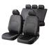 Walser Premium Zipp It Logan Car Seat Cover Set with Zip System   Black and Silver