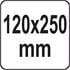 SCRAPER FOR CONCRETE FLOOR 120*250MM