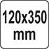 SCRAPER FOR CONCRETE FLOOR 120*350MM