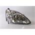 Right Headlamp (Original Equipment, With Chrome Bezel, 3 Dr & 5 Dr Hatchback) for Honda CIVIC VII Hatchback 2001 2003
