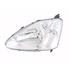 Left Headlamp (Original Equipment, With Chrome Bezel, 3 Dr & 5 Dr Hatchback) for Honda CIVIC VII Hatchback 2001 2003