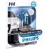 Philips WhiteVision 12V H4 60/55W P43t38 Bulb   Single