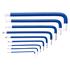 Draper 12819 Metric Jumbo Ball End Hex Key Set (13 Piece)