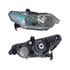 Right Headlamp (Halogen, Takes H11 + HB3 Bulbs) for Honda INSIGHT 2010 on