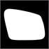 Right Stick On Wing Mirror Glass for Mercedes E CLASS Coupe 2009 Onwards
