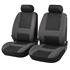 Pocatello Front Car Seat Covers in Grey & Black   for Peugeot 207 Saloon 2007 Onwards