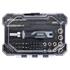 Draper 13442 Soft Grip Ratchet Screwdriver and Bit Set (55 Piece)