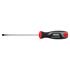 Draper 13461 Pound Thru Slotted Soft Grip Screwdriver, SL5.5 x 125mm