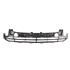 Hyundai Santa Fe 2010 2012 Front Bumper Grille, Matte Dark Grey