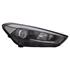 Left Headlamp (Halogen, Takes H7 / H7 Bulbs, With LED Daytime Running Light, Supplied Without Motor) for Hyundai TUCSON 2015 2018