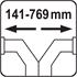 QUICK RELEASE PLASTIC CLAMP 600MM