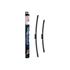 BOSCH AM980S Aerotwin Flat Wiper Blade Front Set with Spoiler (600 / 475mm   Fits Multiple Wiper Arms) for Alpina B3 Estate, 2007 2013