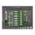 JBM 108 PIECE SOCKET SET TOOL TRAY 