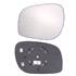 Left Wing Mirror Glass (heated) and Holder for FREELANDER, 1998 2000 (  150156GM)