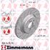 ZIMMERMANN Rear Axle Left Brake Discs (Pair)   Diameter: 370mm