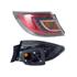 Left Rear Lamp (Outer, On Quarter Panel, Red Lens, Saloon & Hatchback Models) for Mazda 6 2008 on
