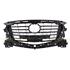 Mazda 3 2017 2019 Front Bumper Grille, Matt Dark Grey, Supplied Without Chrome Trims, TUV Approved