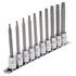 Draper Expert 16333 TX STAR Security Socket Bit Set, 3/8" Sq. Dr. (10 Piece)