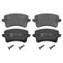 Febi Bilstein Rear Brake Pads (Full set for Rear Axle)