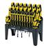 Draper 16824 Soft Grip Screwdriver and Bit Set, Yellow (47 Piece)