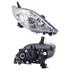 Right Headlamp (Halogen, Takes H7/HB3 Bulbs, Supplied Without Motor) for Mazda 5 2008 2011