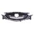 Mazda CX 5 2017 2021 Front Bumper Grille, Matt Black, With Chrome Trim