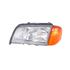 Left Headlamp (With Amber Indicator, Takes  x H1 & 1 x H3 Bulbs, Original Equipment) for Mercedes C CLASS 1993 1996