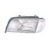Left Headlamp (With Clear Indicator, Takes  x H1 & 1 x H3 Bulbs, Original Equipment) for Mercedes C CLASS Estate 1993 1996