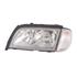Left Headlamp (With Clear Indicator, Takes  x H1 & 1 x H7 Bulbs, Original Equipment) for Mercedes C CLASS 1996 2000