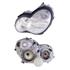 Left Headlamp (Halogen, Takes H7/H7 Bulbs, Original Equipment) for Mercedes C CLASS 2000 2004