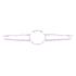 Mercedes C Class W205 2013 Onwards Front Bumper Grille Trim, Outer Section, Painted Silver, Supplied Without Chrome Mouldings