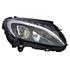 Right Headlamp (Full LED, Without Curve Light, Supplied Without LED Modules, Original Equipment) for Mercedes C CLASS 2013 2018