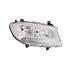 Right Headlamp (Halogen, Takes H7 / H15 Bulbs, Silver Bezel, Supplied With Motor) for Mercedes SPRINTER 4 t Tourer Bus 2018 Onwards