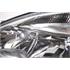Left Headlamp (Halogen, Takes H4/H7 Bulbs, Models Without Fog Lamp, Original Equipment) for Mercedes A CLASS 2001 2004