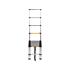 ALU TELESCOPIC LADDER 3,8M 13STEPS