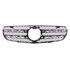 Mercedes GLC Class, X253 2015 2019 Front Bumper Grille, Inner Section, Matt Black, Supplied Without Moulding or Trims, TUV Approved