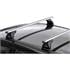 Nordrive Alumia silver aluminium aero  Roof Bars for Volvo S40 II 2004 2012