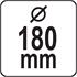 SAND PAPER FOR DRYWALL 180MM P40