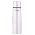 Thermos Thermocafe Stainless Steel Vacuum Insulated Flask   1 Litre   Silver