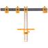 ADJUSTABLE PUNCH LOCATOR METRIC/INCH