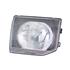 Left Headlamp (Without Load Level Adjustment) for Mitsubishi SHOGUN Mk II 1991 1997