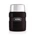 Thermos 470ml King Stainless Steel Food Jar with Spoon Black