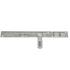 MOY Heavy Duty Galvanised Garage Door Bolt   18 Inch
