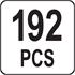 192PCS  WOOD SCREW ASSORTMENT