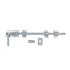 MOY Galvanised Garage Door Drop Bolt   450mm