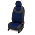 CAPRICE Style Seat Covers (Black/Blue) For Citroen C ZERO 2010 Onwards