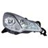Right Headlamp (Halogen, Takes H7 / H1 Bulbs, Supplied With Motor) for Citroen C3 2013 on