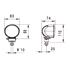 HELLA WORK LAMP NA 0GR MD12 24 LT M70.4